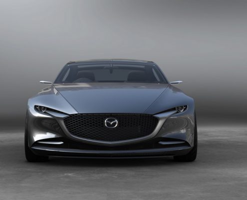 El frontal del Mazda Vision Coupe